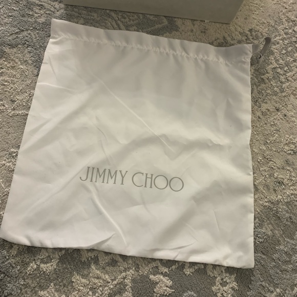 Never worn black suede Jimmy Choo heels. - Picture 5 of 7